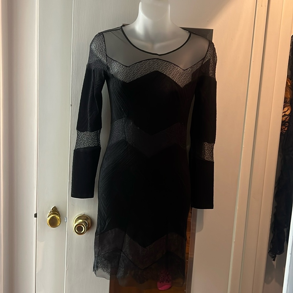 BCBG LACE Little Black Dress
